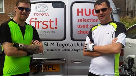 SLM TOYOTA TAKE PART IN THE BRIGHTON SPORTIVE CYCLE EVENT