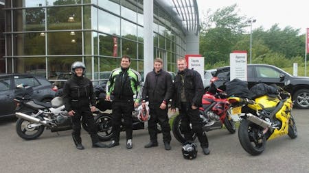 SLM Toyota Hastings staff members epic motorcycle adventure.
