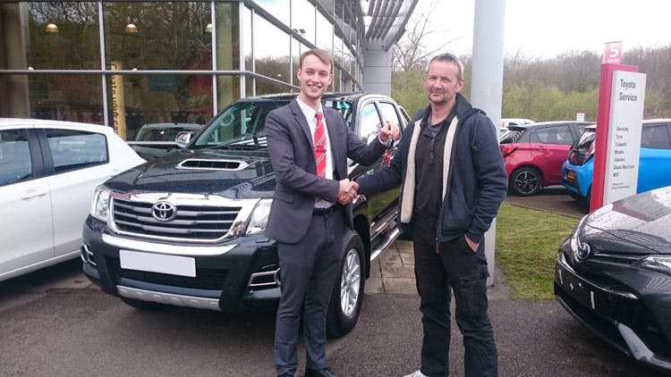 Luke Russell Sells His First Car at SLM Toyota