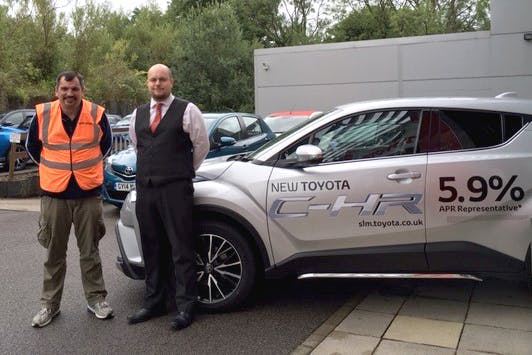Toyota C-HR Leads Bexhill Carnival Procession