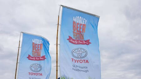 SLM Toyota Attleborough Sponsors Morley Beer Festival