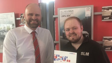 SLM Toyota Norwich Celebrates Michael Perring Qualifying As A Pro-Technician