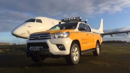 SLM Toyota Norwich Supply Norwich Airport With The Toyota Hilux