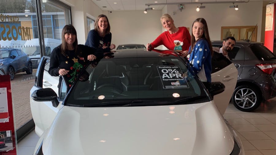 Christmas Jumper Day At SLM Toyota