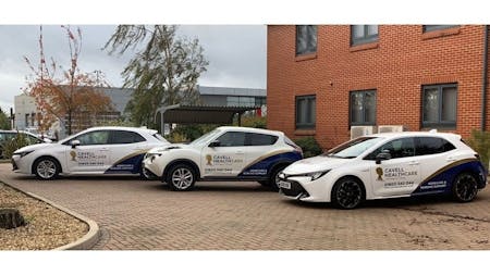 Norwich Business Centre Provides Two Corolla Hybrids To Cavell Healthcare
