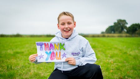Nelson's Journey Awarded £5,000 through Toyota '20 for 2020' Initiative