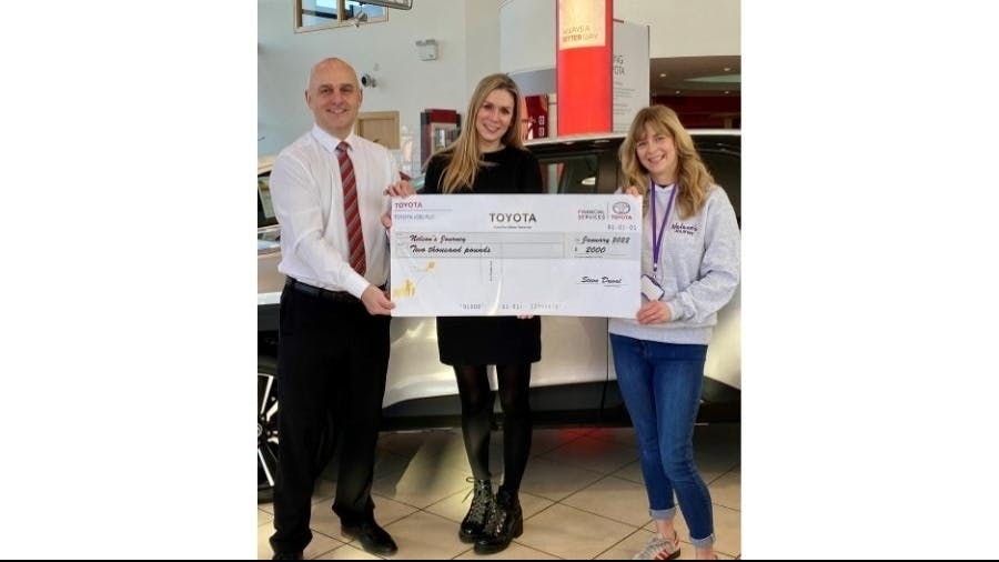 SLM Toyota secure funding for Nelson’s Journey charity as part of Toyota Fund For A Better Tomorrow initiative