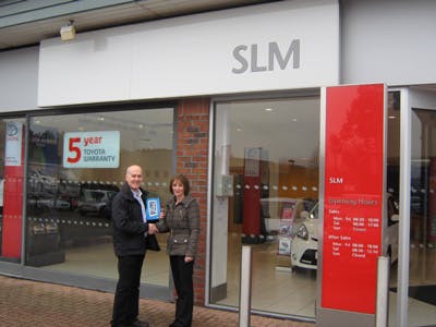 SLM Toyota Uckfield - Tablet Competition Winner