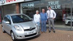 Couple find their Perfect Car at SLM Toyota Uckfield