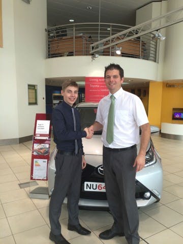 Ed Raw Joins SLM Toyota as Trainee Sales Executive