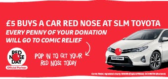 Toyota Official Partner of Red Nose Day