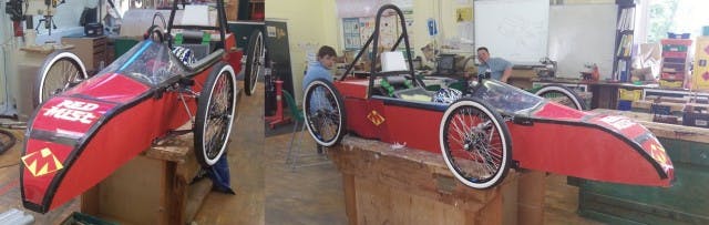 St Mary’s School Horam Greenpower Series Car Complete