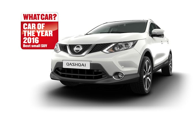 Nissan Qashqai Named Best Small SUV at What Car? Awards - Nissan