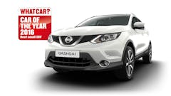 Nissan Qashqai Named Best Small SUV at What Car? Awards