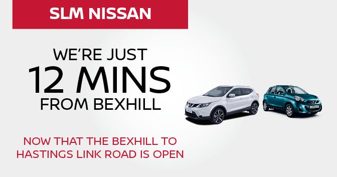 Reach SLM Nissan From Bexhill In Just 12 Minutes