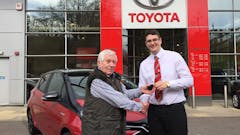 Stewart Holter Sells 100th Car at SLM Toyota