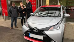 Customer Starts 2017 In Style With New Toyota AYGO X-Press
