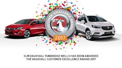 SLM Win Vauxhall Customer Excellence Award
