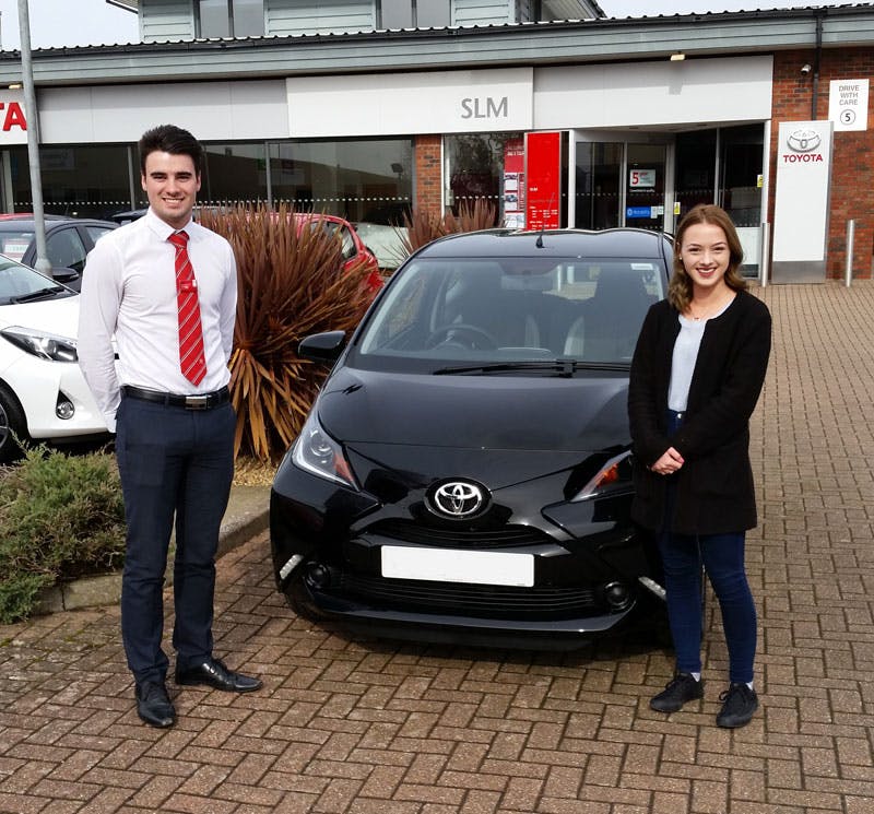 Customer Purchases First Toyota From Uckfield