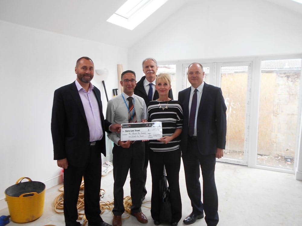 SLM Visits New Sara Lee Trust Therapy Centre