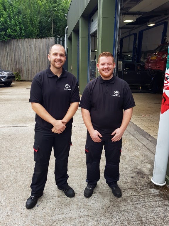 SLM Toyota Welcomes Ricky Lavender and Luke Osmond to the Technician Team