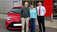 Mr and Mrs Turnwell Drive Away With Their 7th Toyota From SLM Toyota Hastings