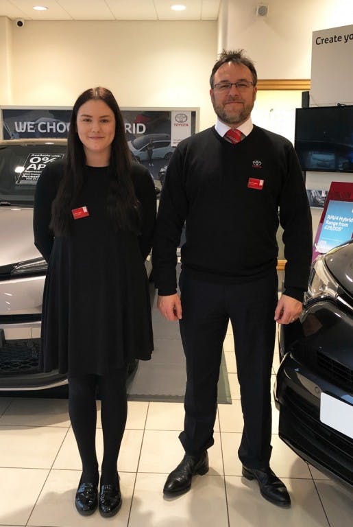 Two New Sales Executives Join SLM Toyota Uckfield