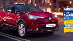 Parkers Crowns Toyota C-HR Car Of The Year 2018