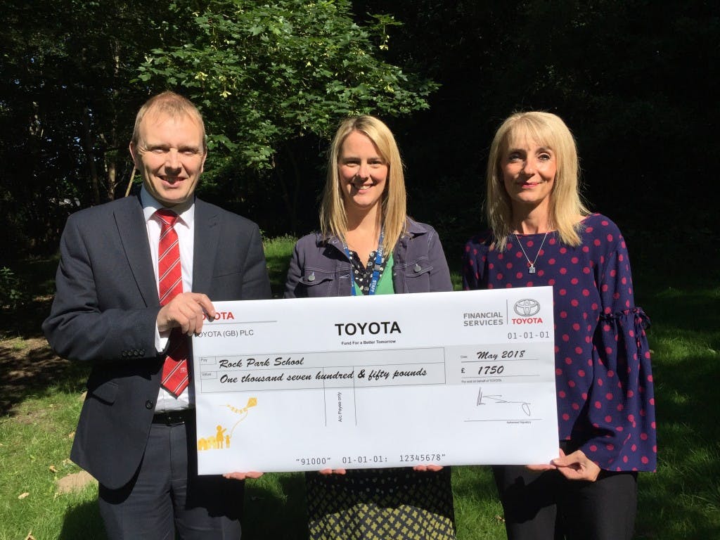 SLM Toyota Uckfield Secures Grant For Rocks Park Primary School