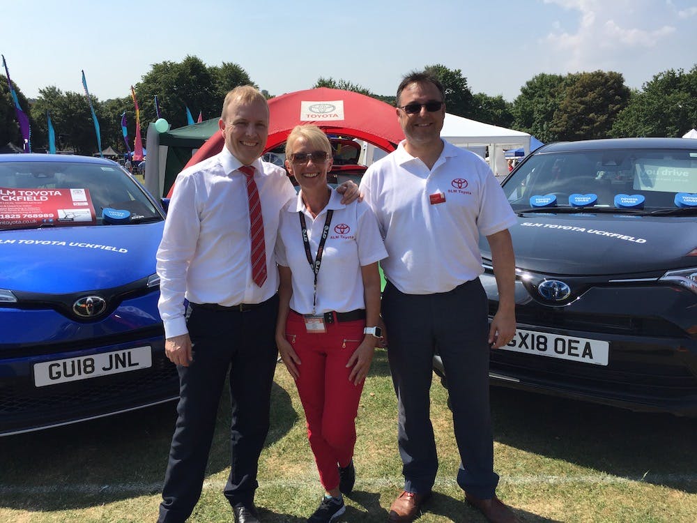 SLM Toyota Uckfield Attends Uckfield Festival