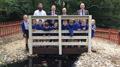 Rocks Park Primary School Opens New Outdoor Learning Pond Area