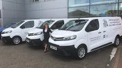 SLM Toyota Norwich Business Hands Over Three Brand New PROACE Vans To Norwich Residential Management LTD