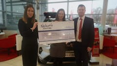 SLM Toyota East Anglia Cheque Presentation to Nelson's Journey