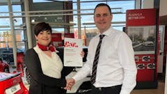 SLM Toyota Norwich Celebrate's The Success Of Three Team-members