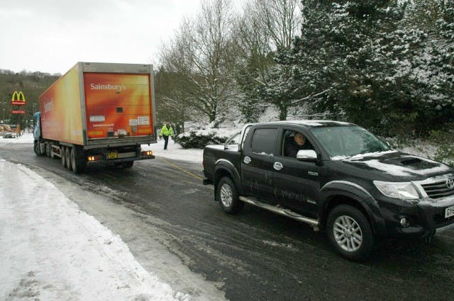 SLM TOYOTA COME TO THE RESCUE FOR SAINSBURY'S