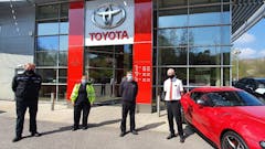 SLM Toyota works with Sussex Police to fight against catalytic converter theft