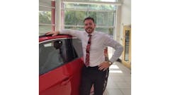 Sales Executive celebrates first year at SLM Toyota Hastings