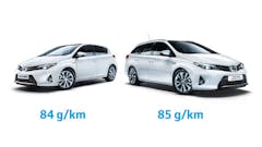 Toyota lowers Auris Hybrid CO2 emissions to class-leading 84