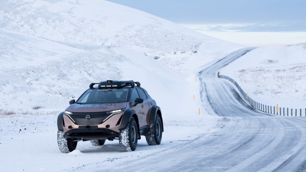 Adventure-ready Nissan ARIYA unveiled for epic Pole-to-Pole expedition