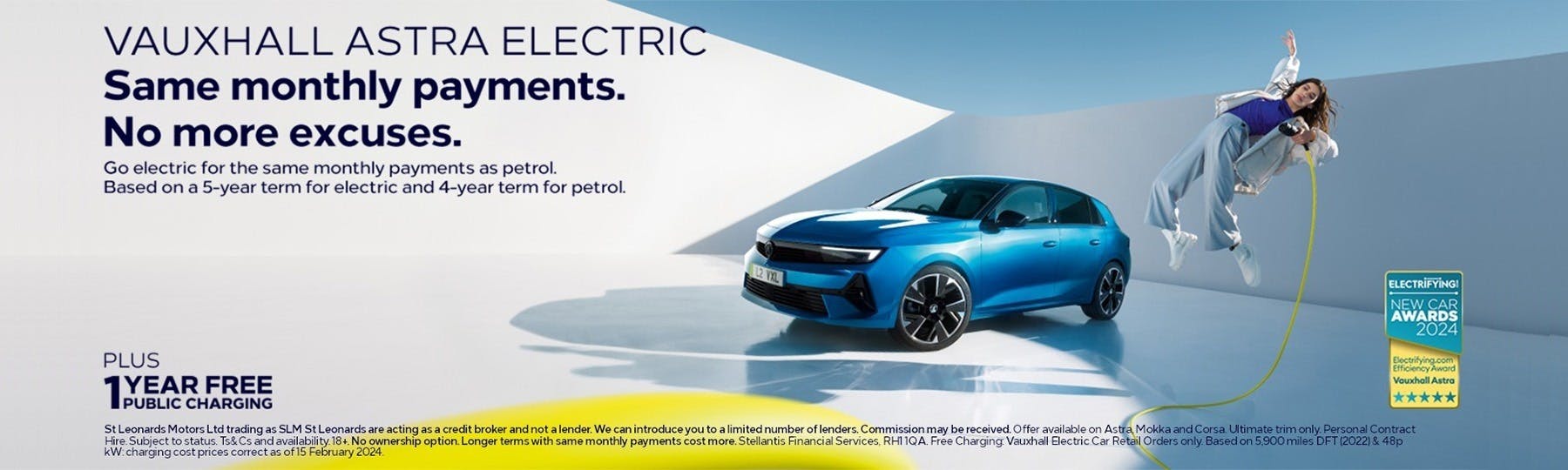 Vauxhall Astra Electric New Car Offer
