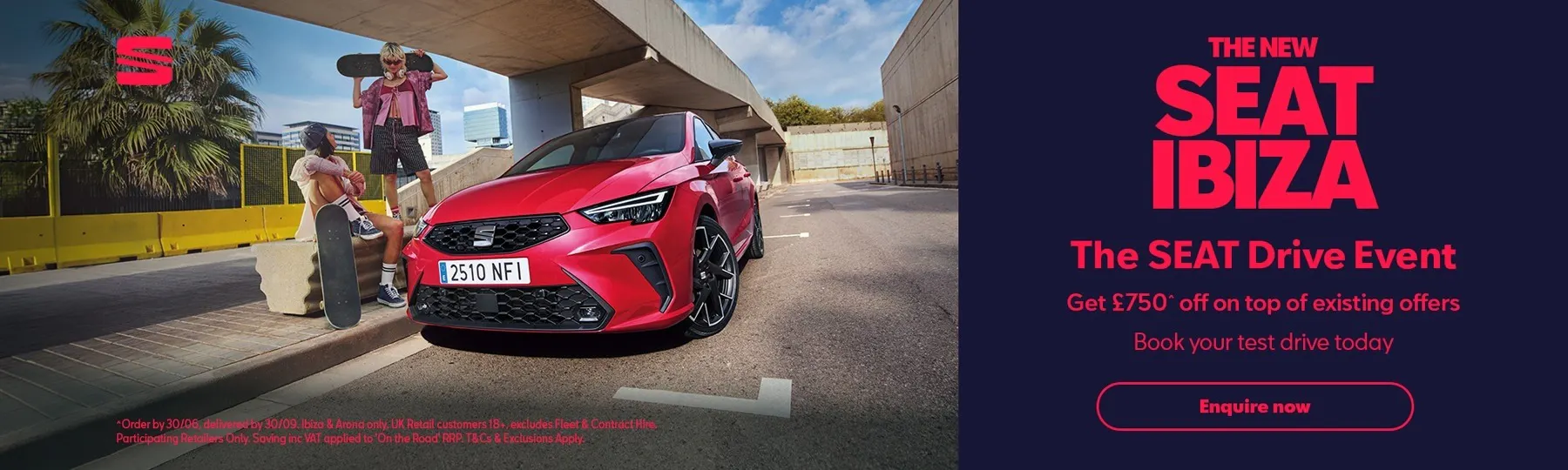 New SEAT Ibiza New Car Offer