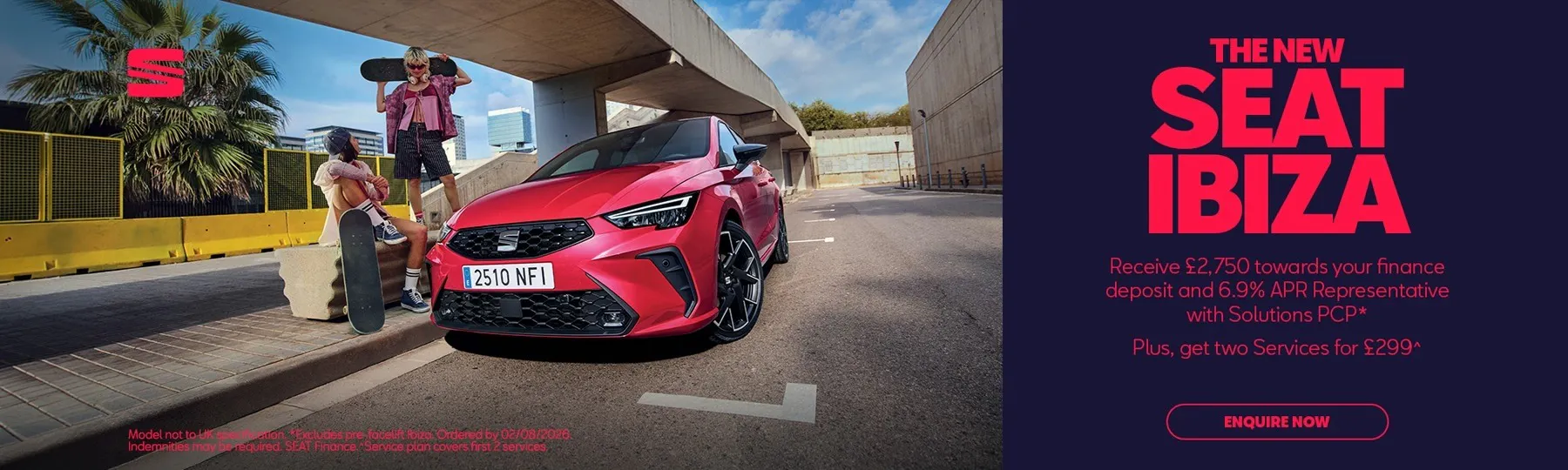 New SEAT Ibiza New Car Offer