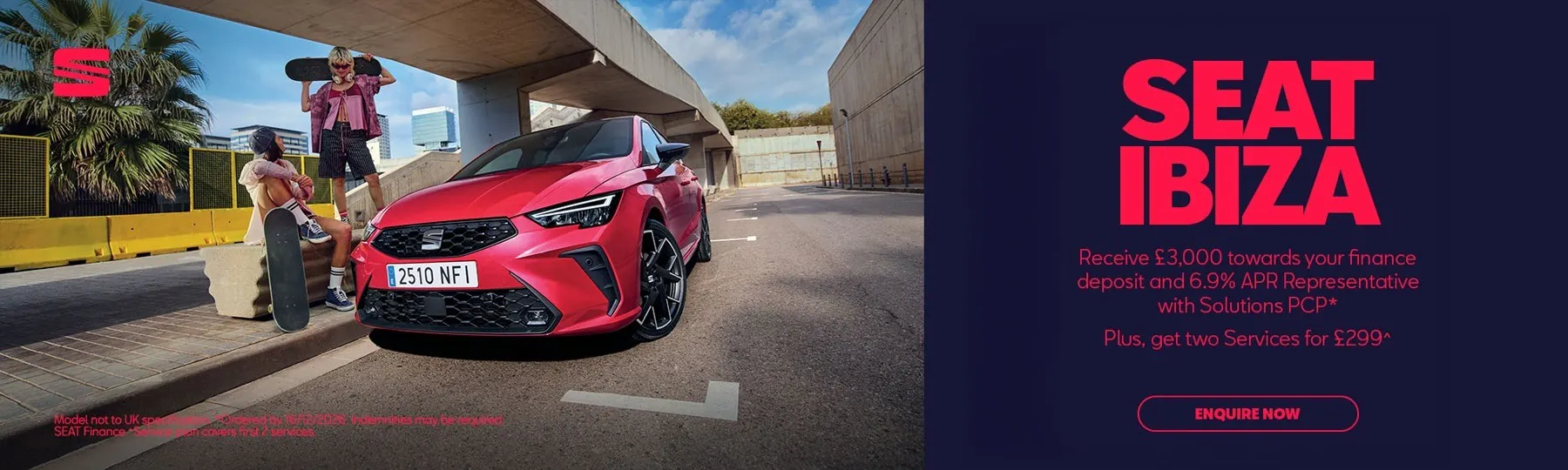 New SEAT Ibiza New Car Offer
