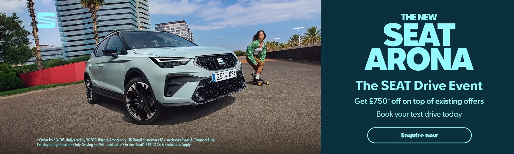 New SEAT Arona New Car Offer