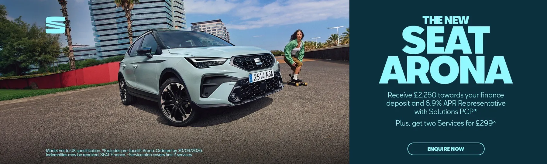 New SEAT Arona New Car Offer