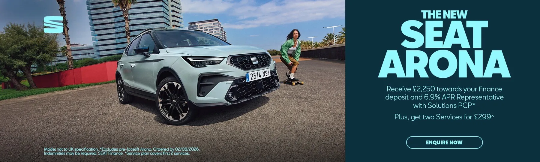 New SEAT Arona New Car Offer