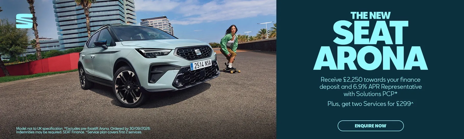New SEAT Arona New Car Offer