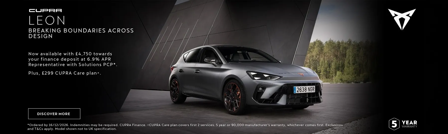 CUPRA Leon New Car Offer