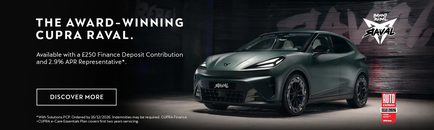 New CUPRA Raval New Car Offer