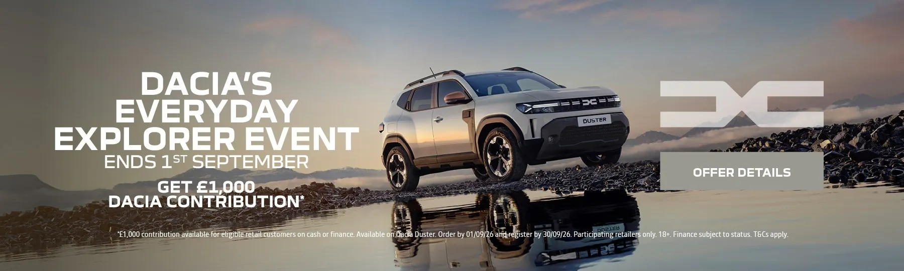 dacia  Event Offer